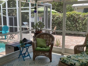 Terrace/patio - Cosy Home with Heated Pool (Edgewater)