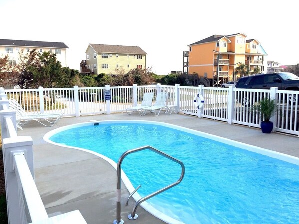 Alberca al aire libre 