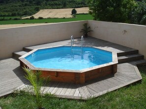 Outdoor pool - Gîte de la Bade (Villegailhenc)