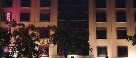 Front of property - evening/night