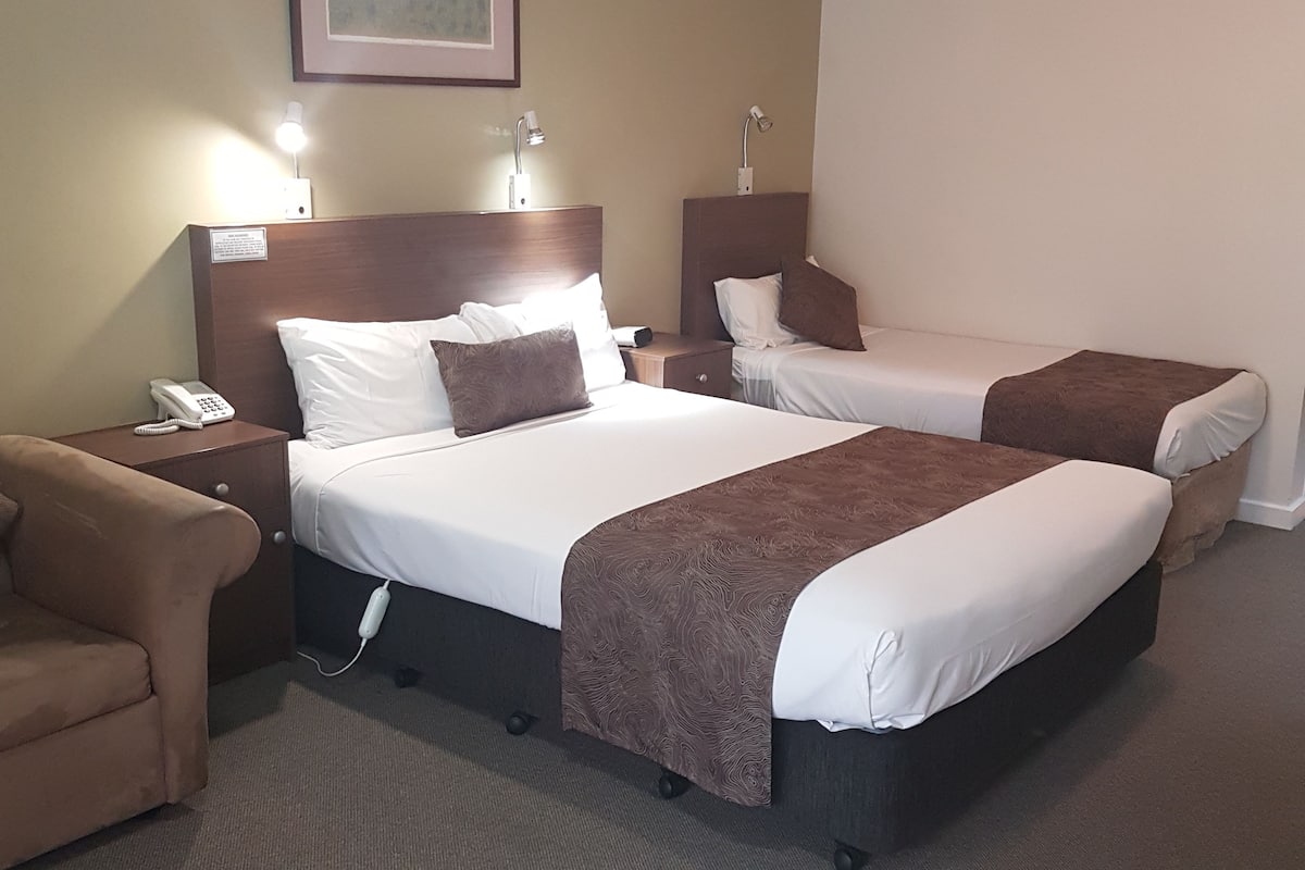 vine inn executive queen room | desk, iron/ironing board, free wifi, bed sheets