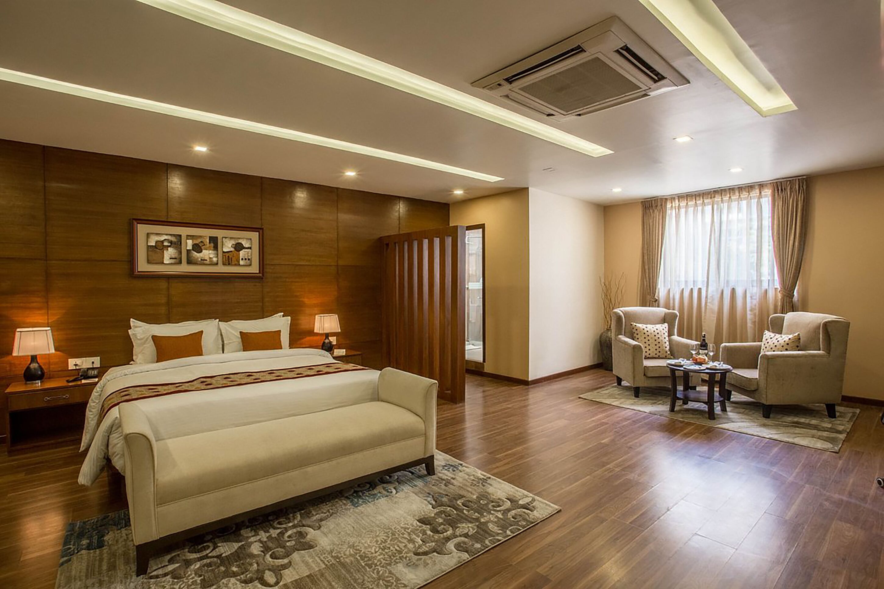 executive suite | 1 bedroom, premium bedding, memory-foam beds, minibar