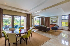 Superior Villa, 3 Bedrooms, Pool View | View from room