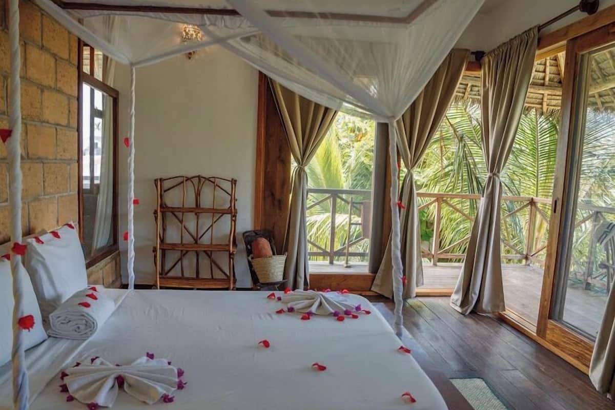 1 slaapkamer, lakens van Egyptisch katoen, luxe beddengoed
