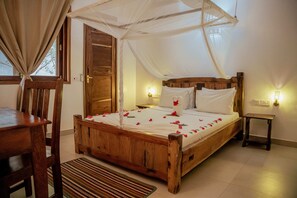 Cottage, uitzicht op tuin, tuin | Lakens van Egyptisch katoen, luxe beddengoed, een kluis op de kamer