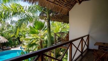 Comfort Double Room, Pool View | Balcony
