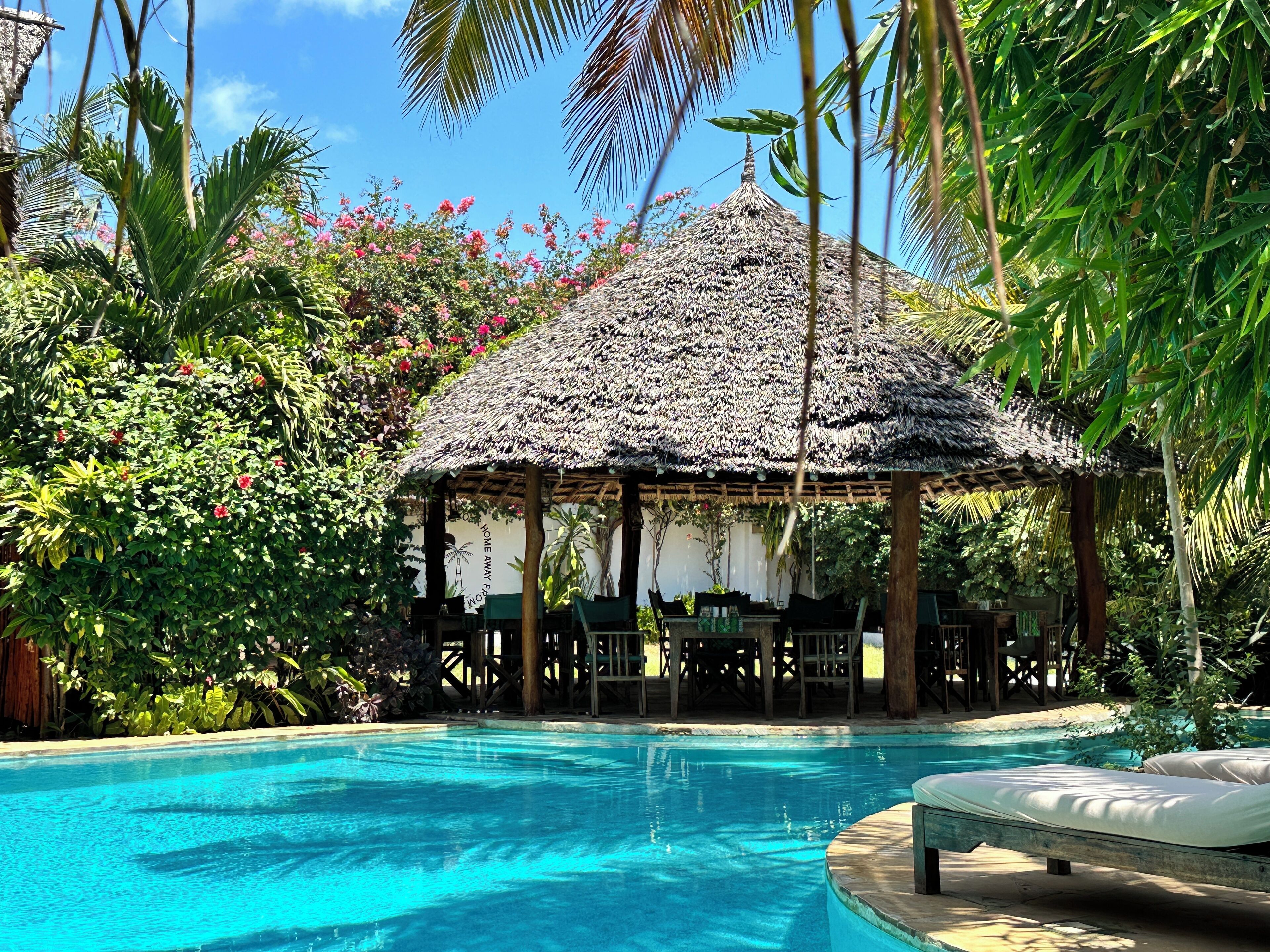 บริการอาหารเช้า อาหารกลางวัน อาหารเย็น, อาหารนานาชาติ, วิวสระว่ายน้ำ 