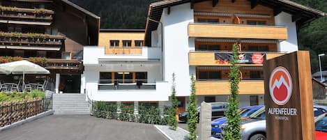 Fassade der Unterkunft