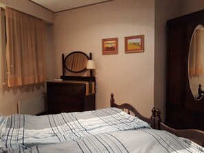 Appartement, 2 chambres, 2 salles de bains | 2 chambres, literie de qualité, bureau, rideaux d’obscurcissement