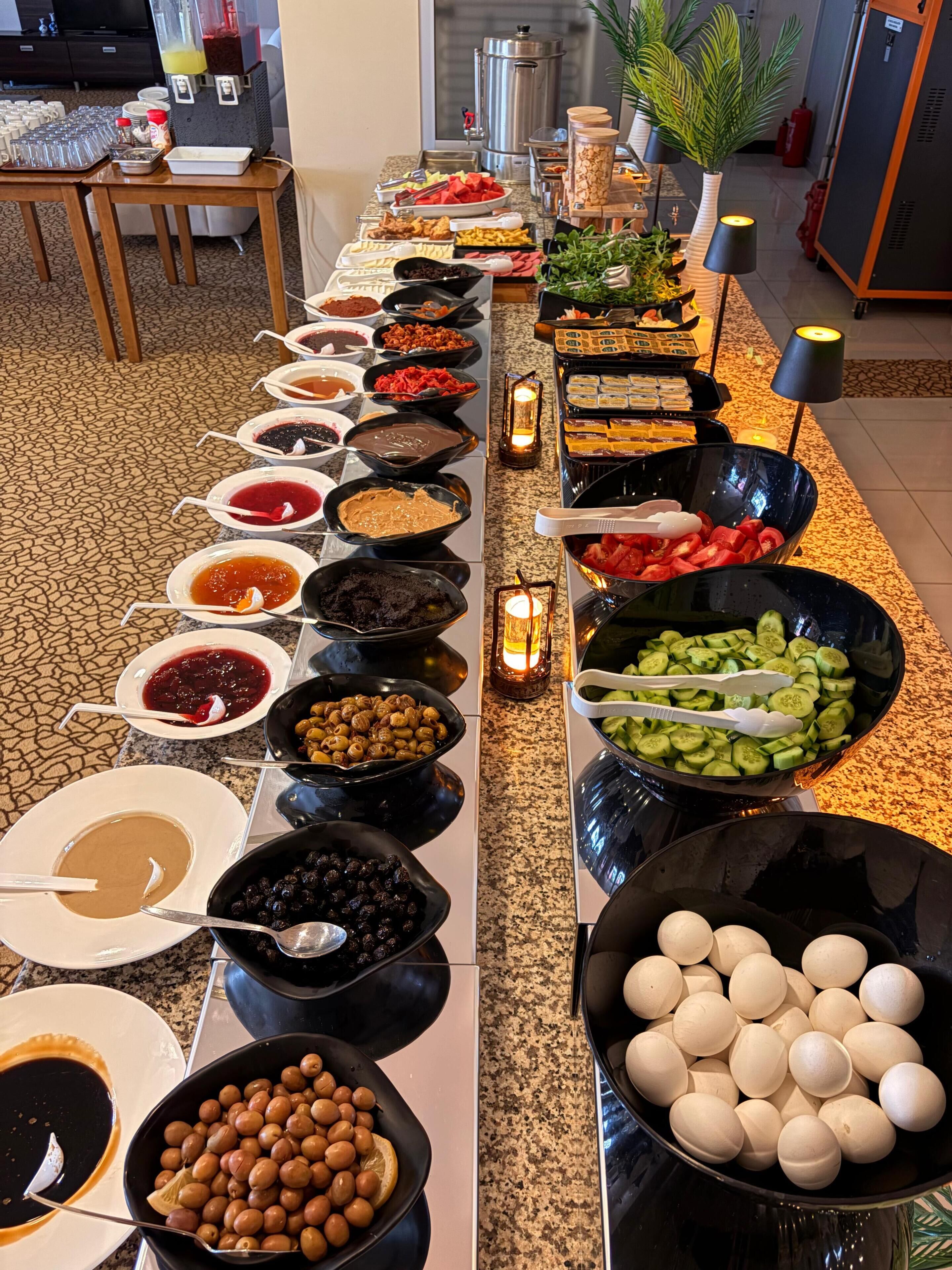 Free daily full breakfast