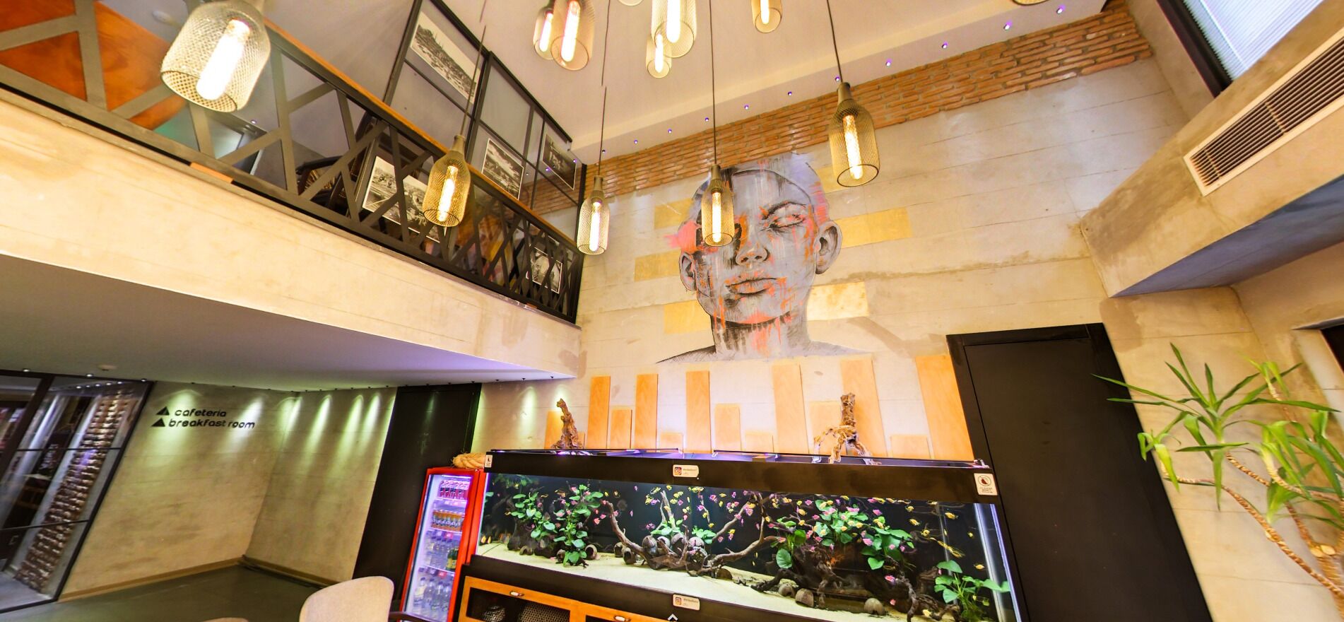 Sitteområde i lobbyen