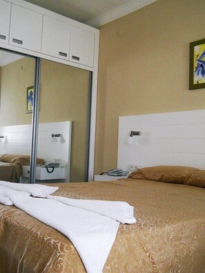 Desk, iron/ironing board, free cribs/infant beds, free WiFi