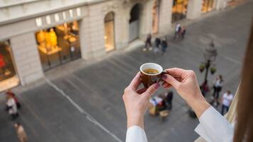 Útsýni frá gististað