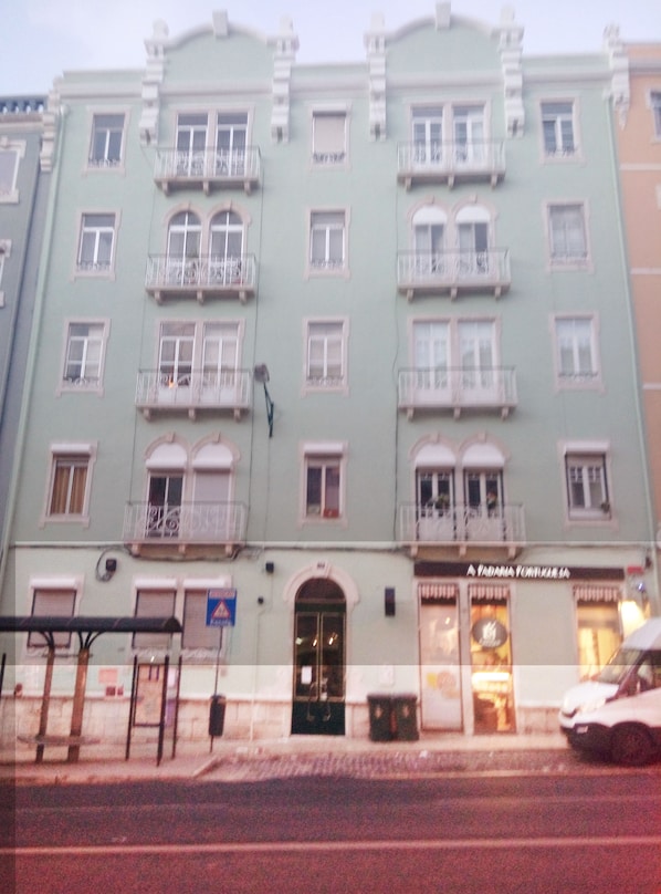 Façade de l’hébergement