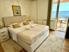 Studio Suite, Balcony, Sea View | Premium bedding, in-room safe, desk, free WiFi - Apartments Kentera (Sveti Stefan)