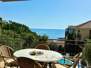 Studio Suite, Balcony, Sea View | Balcony - Apartments Kentera (Sveti Stefan)