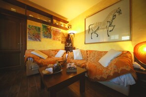 Área de estar no saguão