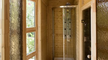 Sauna, body treatments, hot stone massages, body wraps, body scrubs