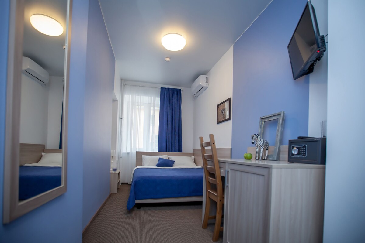 Standard Double Room | In-room safe, soundproofing, iron/ironing board (on request)