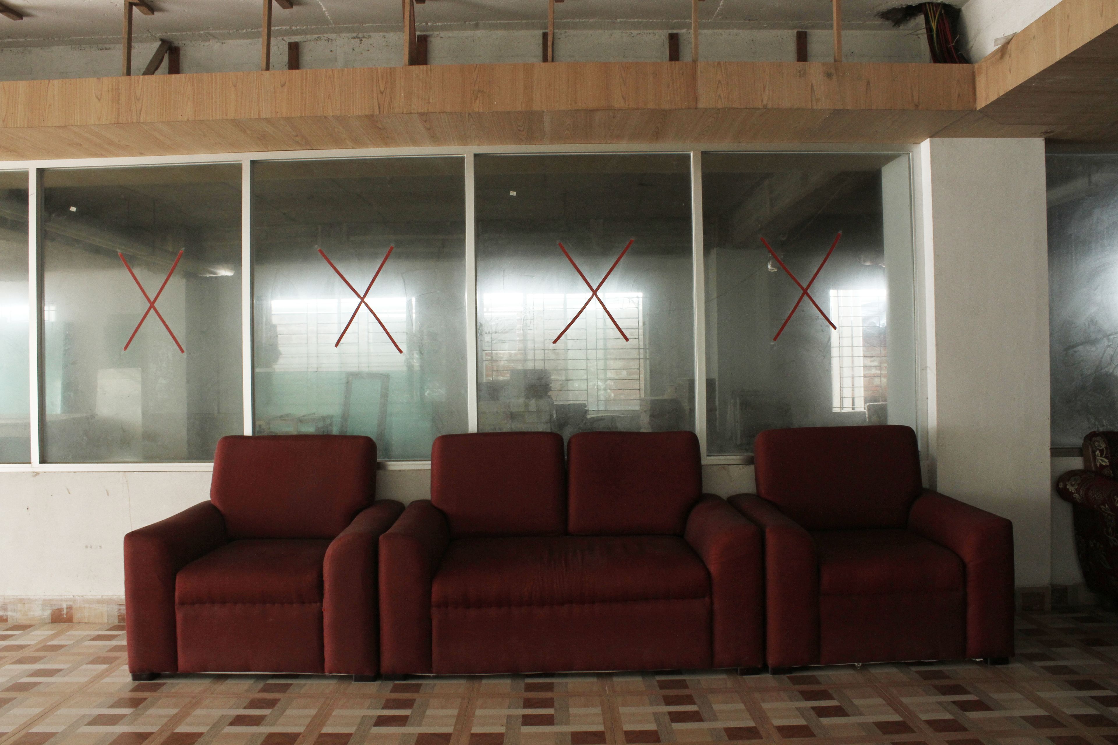 Lobby sitting area