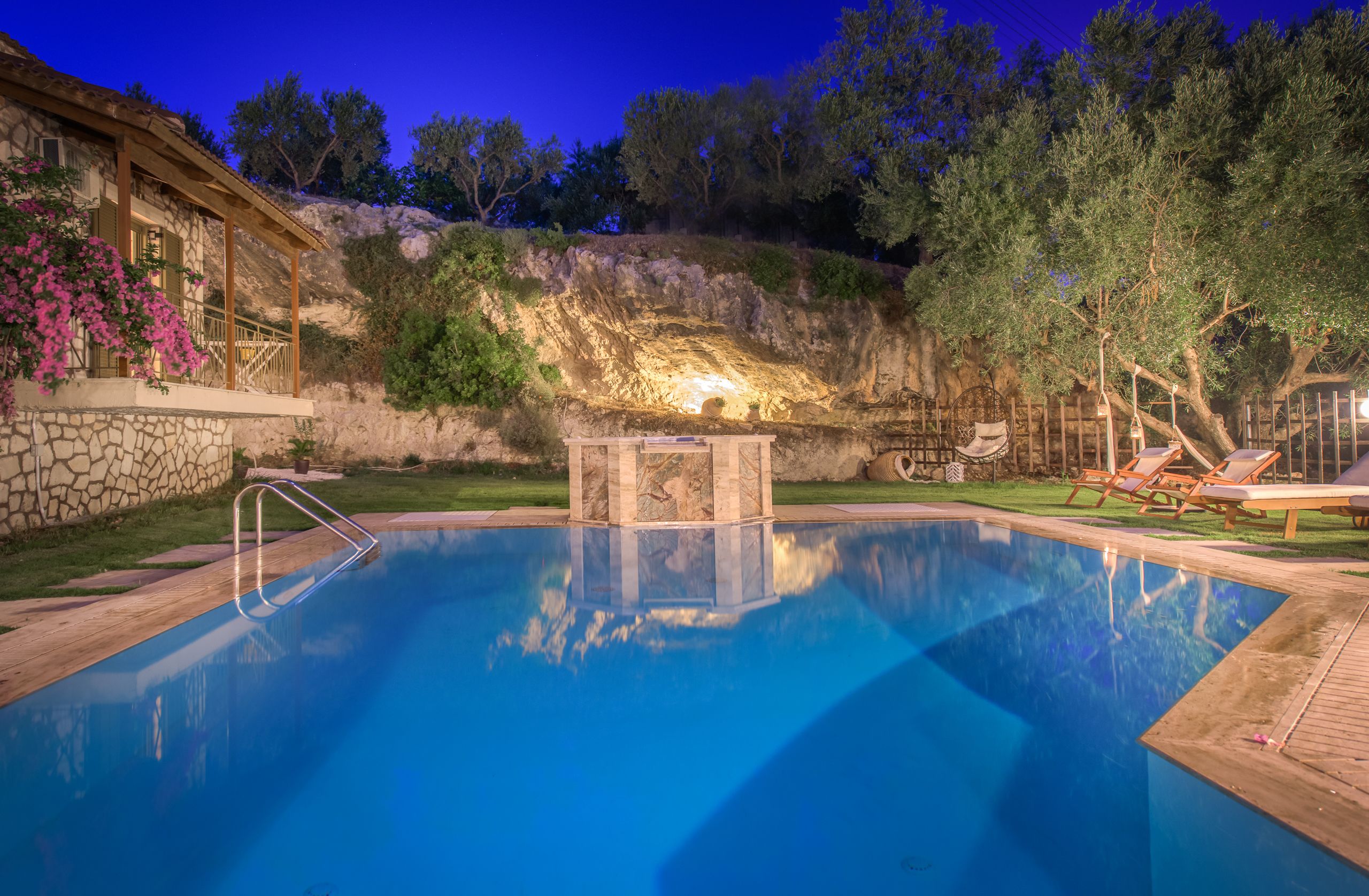 Villa, 2 habitaciones, piscina privada (Elia) | Piscina privada