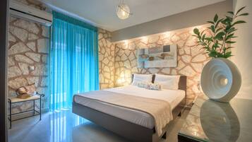 Villa, 2 Bedrooms, Private Pool (Elia) | In-room safe, soundproofing, iron/ironing board, free cribs/infant beds