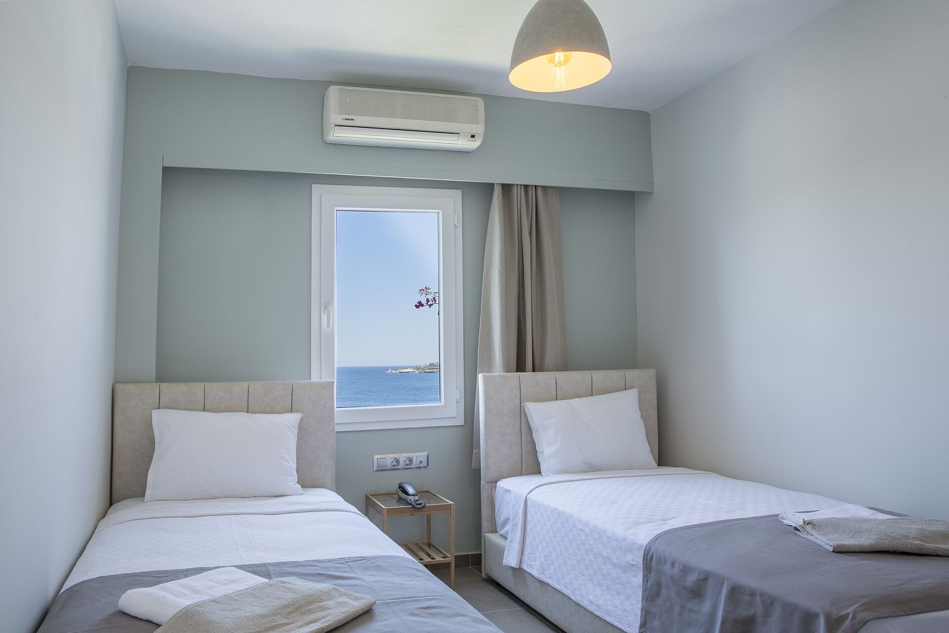 superior room, 2 bedrooms, balcony, sea view | premium bedding, minibar, in-room safe, desk