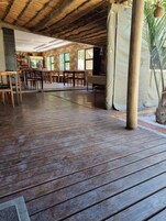 Poolside bar
