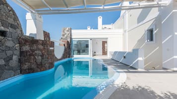 Villa, 4 Bedrooms, Private Pool (Aspronisi) | Outdoor pool
