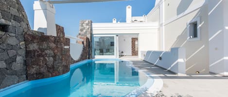 Villa, 4 chambres, piscine privée (Aspronisi) | Piscine extérieure