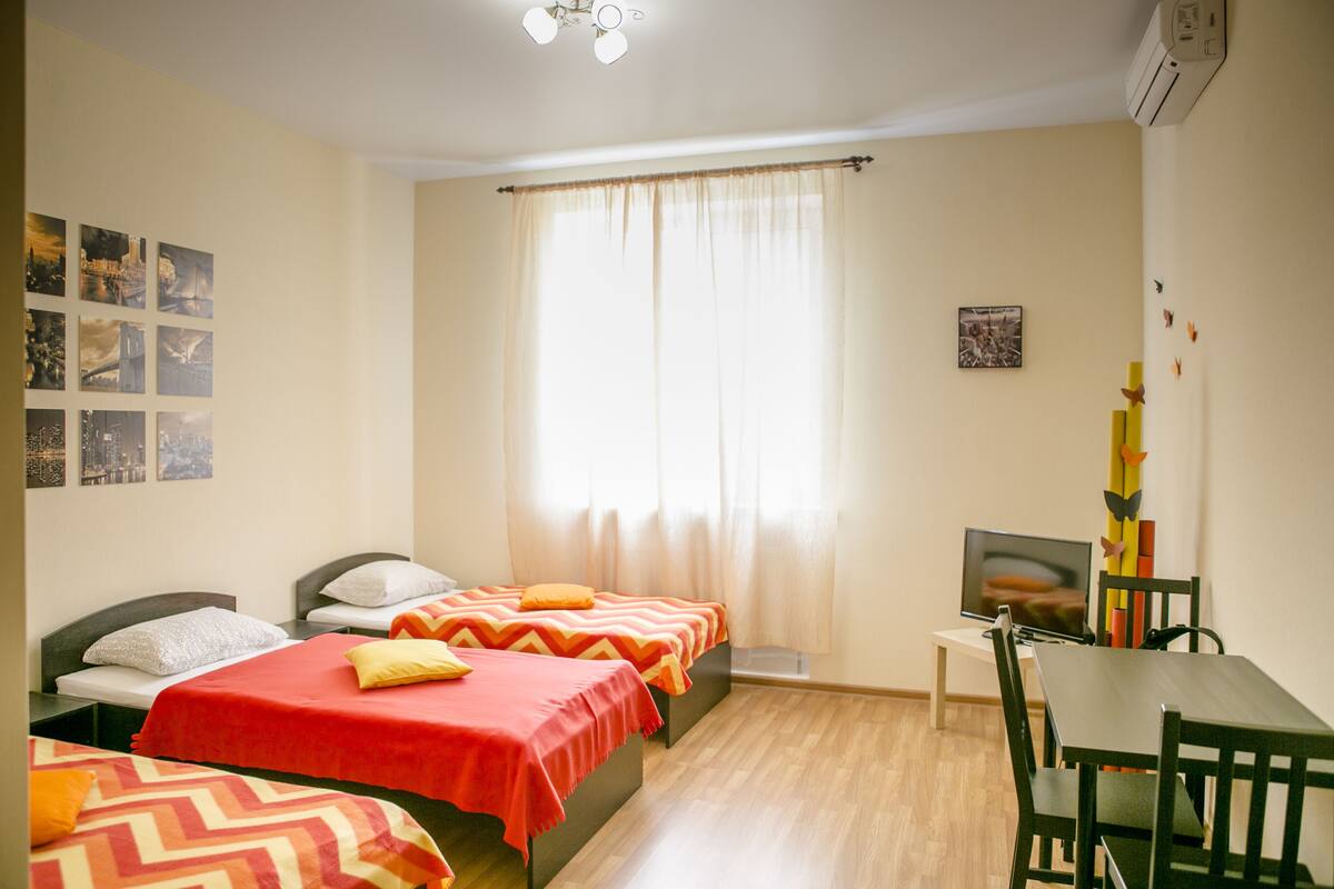 Standardværelse til 3 personer | 1 soveværelse, premium-sengetøj, individuelt design