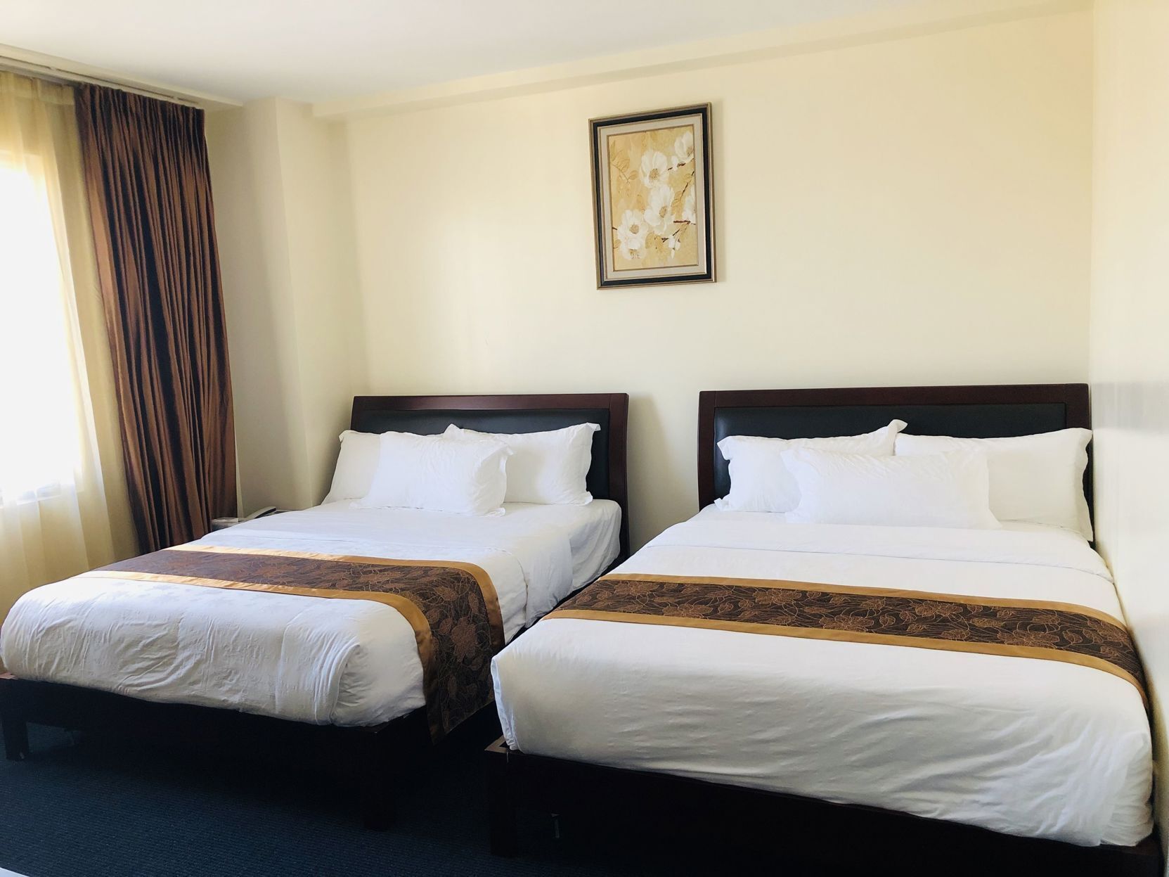 Desk, iron/ironing board, free WiFi, bed sheets
