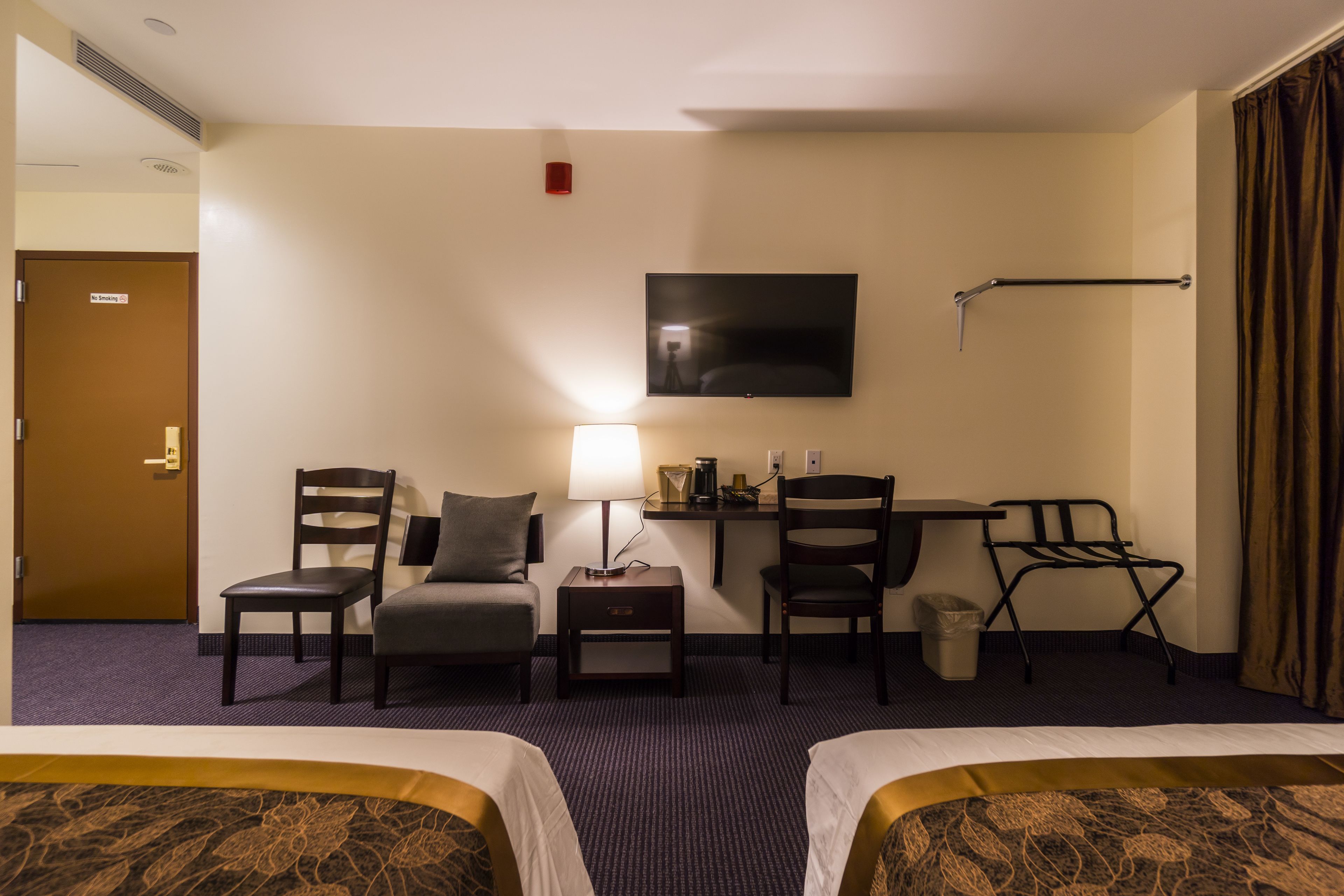 classic double room, 2 queen beds | desk, iron/ironing board, free wifi, bed sheets