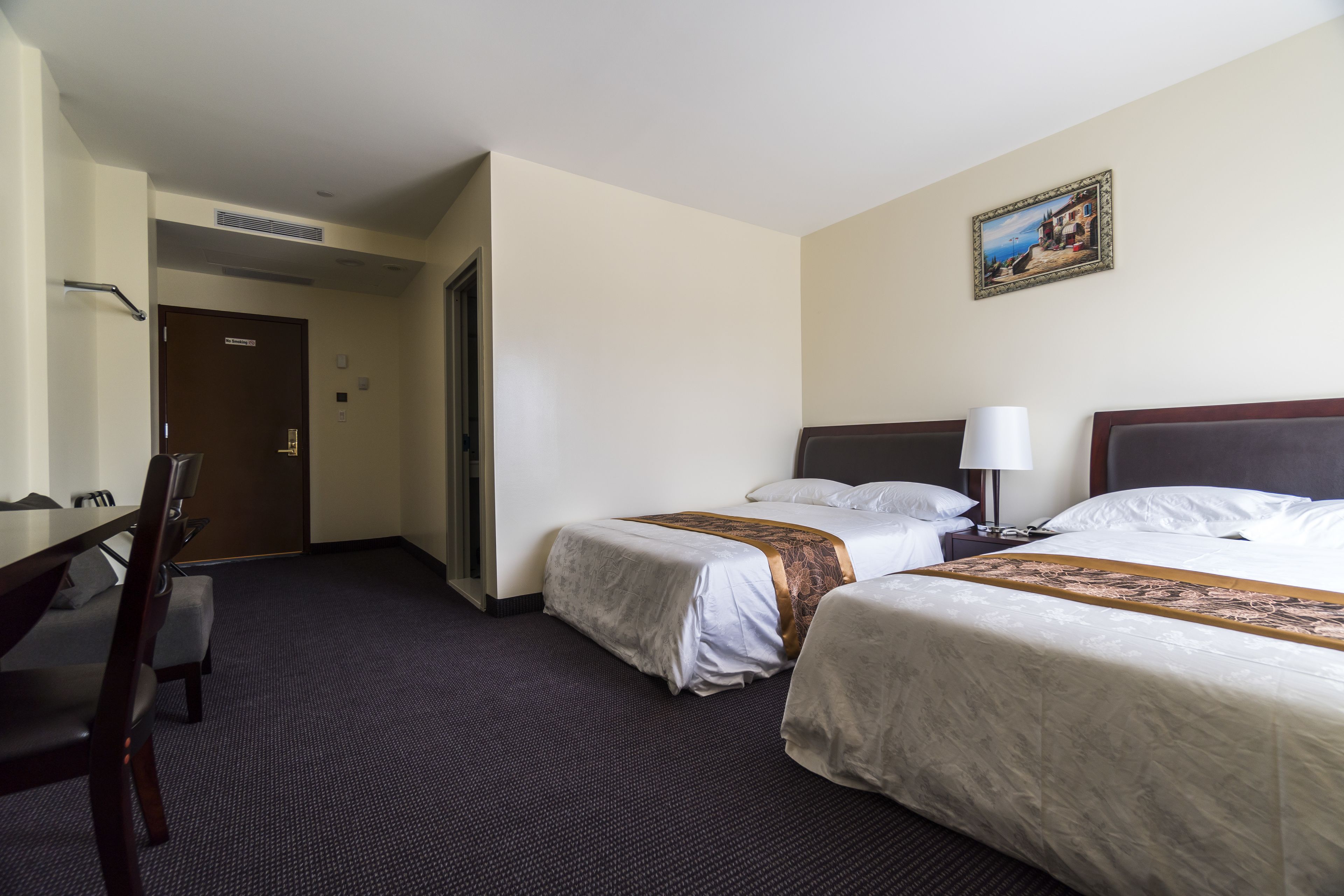 classic double room, 2 double beds | desk, iron/ironing board, free wifi, bed sheets