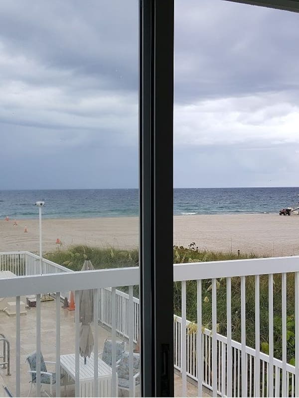 Panoramic Studio Suite, 1 King Bed, Balcony, Poolside | View from room