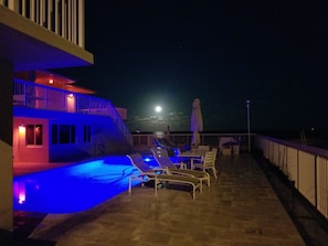 Outdoor pool - Le Cabanon Motel (Pompano Beach)