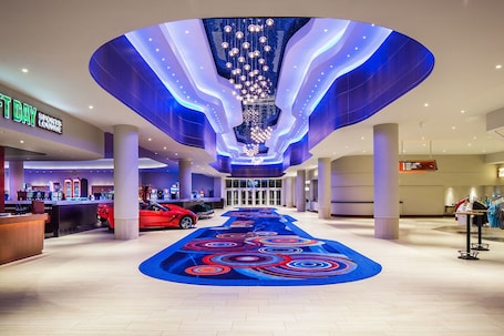 Interior entrance. Rhythm City Casino Resort