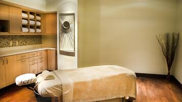 Body treatments, hot stone massages, deep-tissue massages