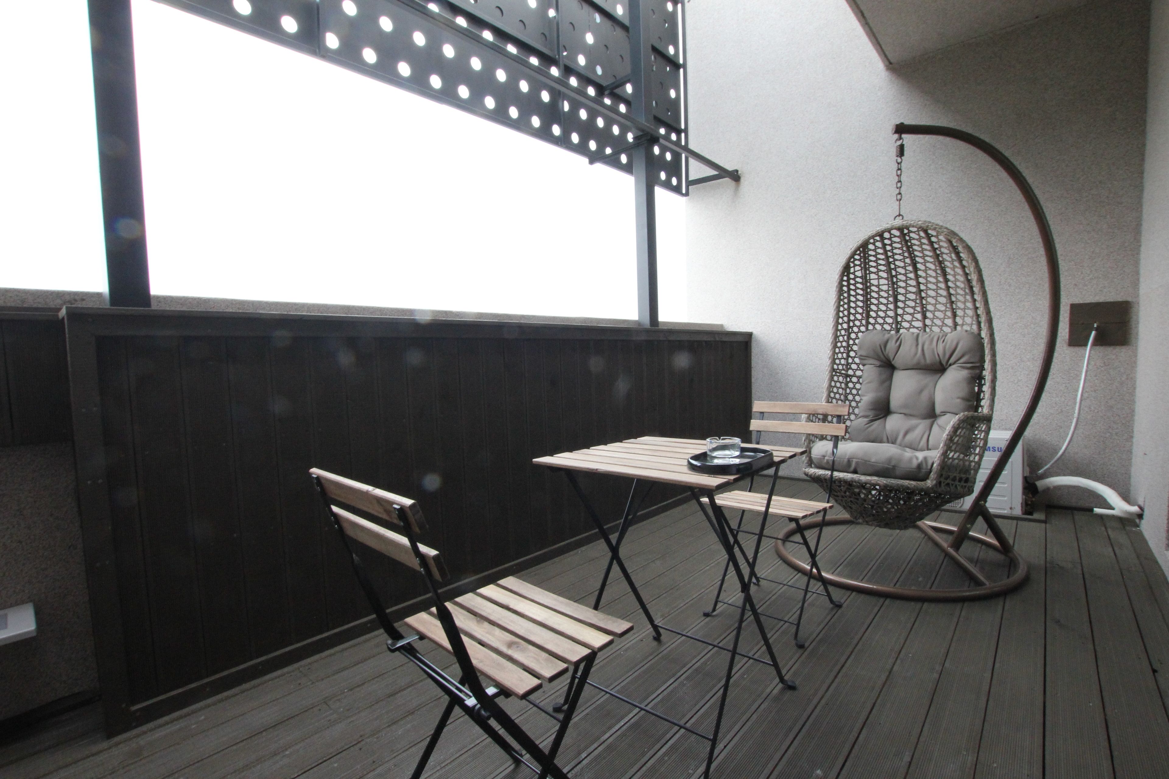 더블룸, 더블침대 2개 | 테라스/파티오