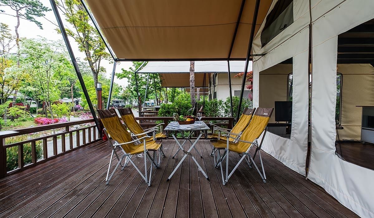 Duplex Glamping | Terrasse/Patio