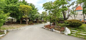 Enceinte de l’hébergement