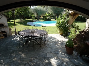 Restauration en plein air