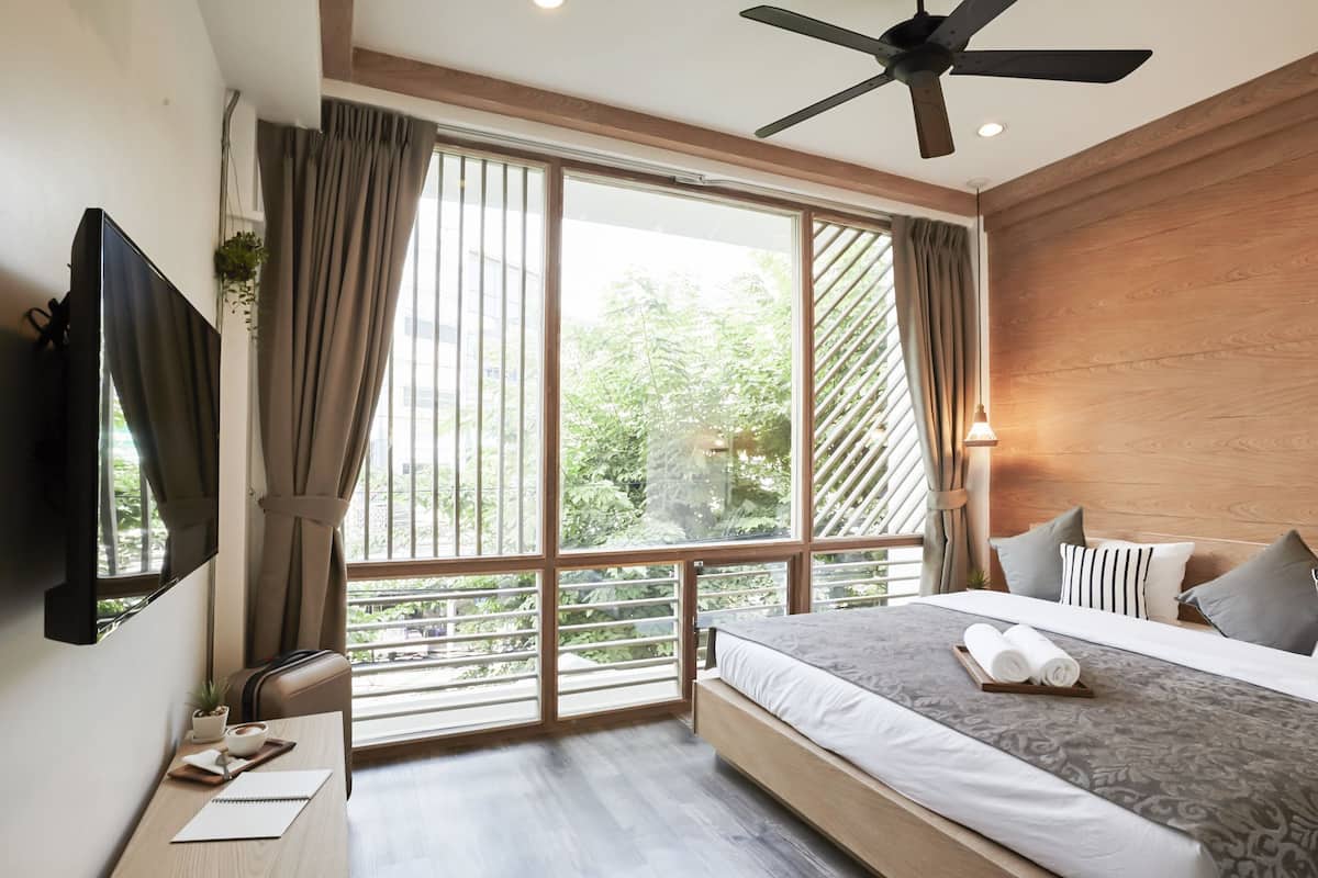 Design suite | Een kluis op de kamer, gratis wifi, beddengoed