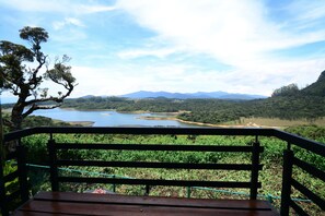 Vista des de l'allotjament