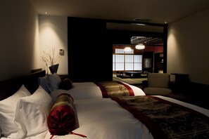 Minibar, coffres-forts dans les chambres, décoration personnalisée