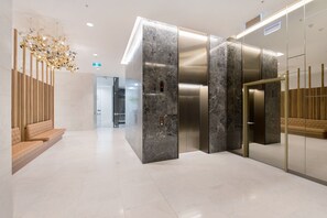 Sala de estar en el lobby
