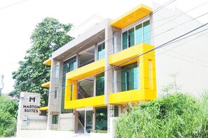 Façade de l’hébergement 