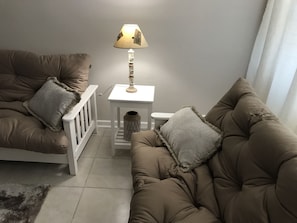 Apartment, 2 Bedrooms, Sea View | Living room - Surf Condo (Gqeberha (Port Elizabeth))