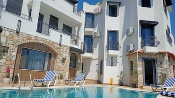 Fassade der Unterkunft