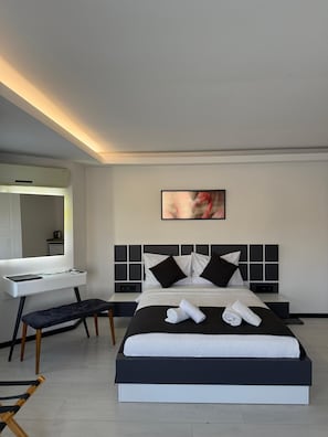 Chambre Double Deluxe | Wi-Fi gratuit, draps fournis